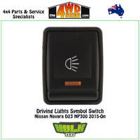 Driving Lights Switch 12V Nissan Navara D23 NP300 2015-On