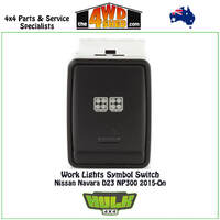 Work Lights Switch 12V Nissan Navara D23 NP300 2015-On