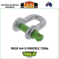 D Shackle 8mm 750kg