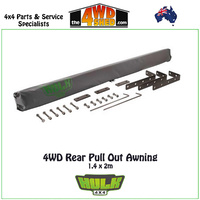 4WD Rear Pull Out Awning 1.4 x 2m