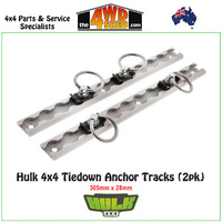 Tiedown Anchor Tracks 305mm x 28mm (2pk)