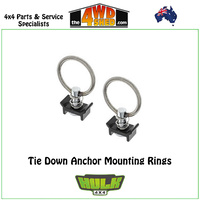 Moveable Mounting Tie Rack Rings