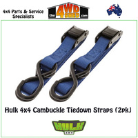 Cambuckle Tiedown Straps 270kg (2pk)