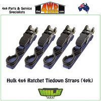 Ratchet Tiedown Straps 270kg (4pk)