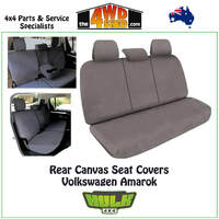 Canvas Seat Covers Volkswagen Amarok - Rear