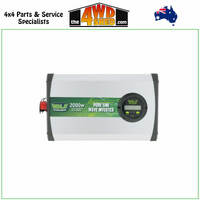 Pure Sine Wave Inverter 2000W 12VDC to 240VAC True Sine Wave