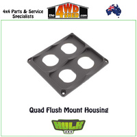 Quad Flush Mount Housing Panel