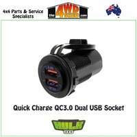 Quick Charge QC3.0 Dual USB Socket