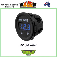 VOLTMETER-5-30v-DC-BLUE-LED-29mm-Diameter