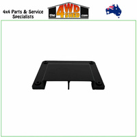Billet Black Slimline Double 2x 2-Way 50A Anderson Style Surface Mount Housing