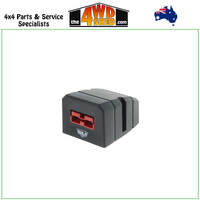 Single Surface Mount Housing with Red Solar Anderson Style 50A Plug