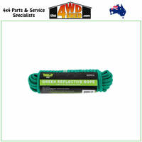 Reflective Green Rope 9.5MM X 15M