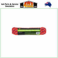 Diamond Braid Red Poly Rope 9.5MM X 30M