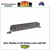 Ultra Slimline 9 LED Driving Lamp Light Bar 272mm Length