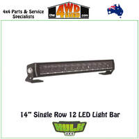 14" Single Row 12 LED Light Bar