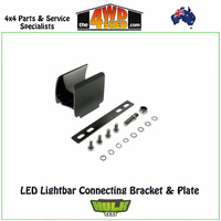 LED Lightbar Connecting Bracket & Plate