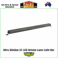 30" Ultra Slimline 27 LED Driving Light Bar 758mm Length