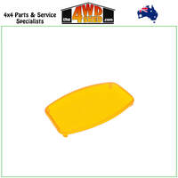 Amber Protective Lense Cover suits 9.7" Hulk 4x4 LED Driving Light