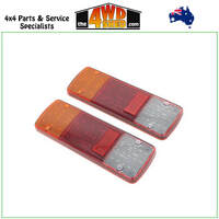 LED Combination Stop Tail Indicator Reverse Tail Lights - PAIR