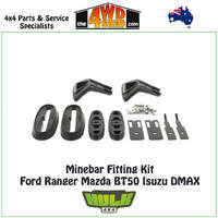 Minebar Fitting Kit Ford Ranger PX2 PX3 Mazda BT50 Isuzu DMAX