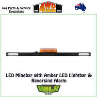 LED Minebar with Amber LED Lightbar & Reversing Alarm