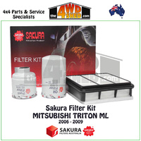 Sakura Filter Kit Mitsubishi Triton ML 3.2l 2006-2009