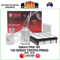 Sakura Filter Kit 150 Series Toyota Prado KDJ 3.0l 2009-2018