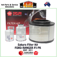 Sakura Filter Kit Ford PJ PK 2.5l 3.0l 2006-2011
