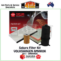 Sakura Filter Kit Volkswagen 2.0l 2011-On