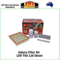 Sakura Filter Kit LDV T60 2.8l Diesel