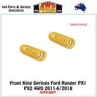 KFFR-08HT Front Raised King Springs Ford Ranger PX PX2 4WD 2011-6/2018