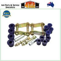 Greasable Shackle & Bushing Kit Ford Ranger PJ PK & Mazda BT50 2006 - 2011