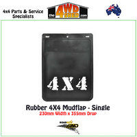 Rubber 4x4 Mudflap 230 x 355mm