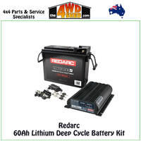  60Ah Lithium Deep Cycle Battery Kit