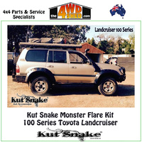 Kut Snake Monster Flare Kit - 100 Series Landcruiser UTE KIT