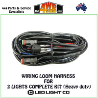 Wiring Loom Harness for 2 Lights Kit