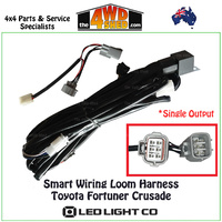 Single Output Wiring Loom Harness Toyota Fortuner Crusade