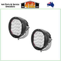 7" Round Driving Lights High Intensity LED Spot Beam - PAIR