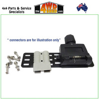Universal Bracket fit 1 X 50A Anderson Style Plugs & 1x Trailer Plug
