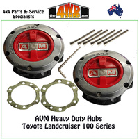 AVM Free Wheeling Hubs 100 Series Toyota Landcruiser