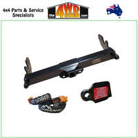 High Clearance Towbar with Soft Shackle Recovery Points Toyota Landcruiser 79 Series