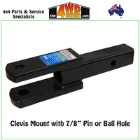 Clevis Mount with 7/8" Pin or Ball Hole
