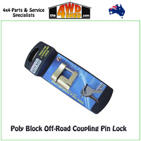 Poly Block Off-Road Coupling Pin Lock