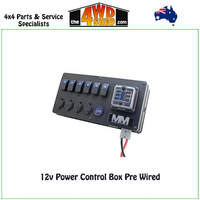 12v Power Control Box Pre Wired DIY