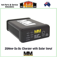 20Amp Dc-Dc Charger with Solar Input