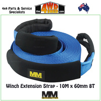 8T Winch Extension Strap 10M x 60mm 8000kg