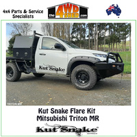 Kut Snake Flare Kit - Mitsubishi Triton MR FULL KIT