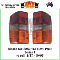 Nissan GQ Patrol Series 1 Tail Lights 8/87-10/93 - Pair