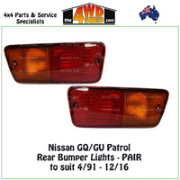 Nissan GQ GU Patrol Rear Bumper Lights - PAIR