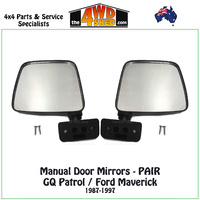 GQ Nissan Patrol Door Mirrors PAIR 1987-1997